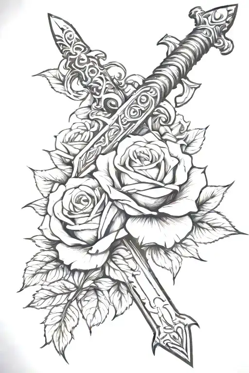 Sword And Roses