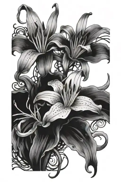 Blackout Lillies Wrapping Its Tentacles