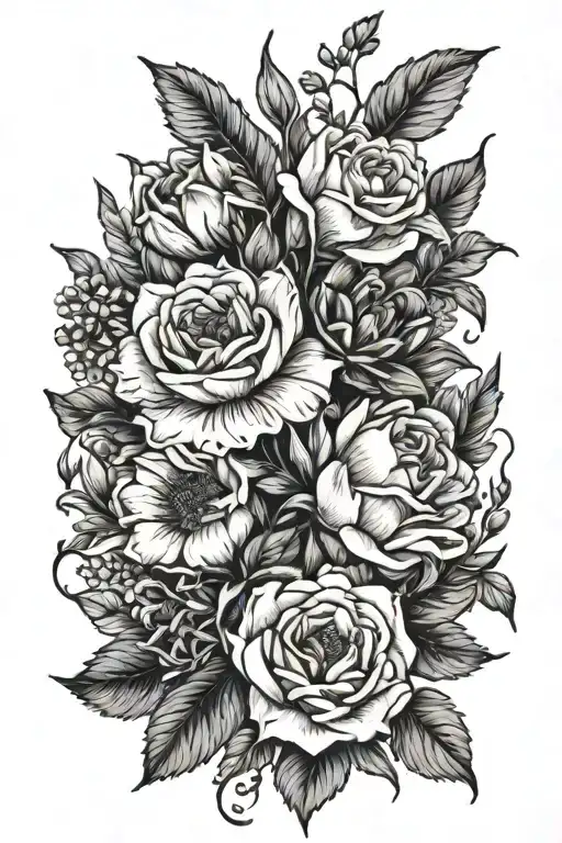 Birth Flower Bouquet