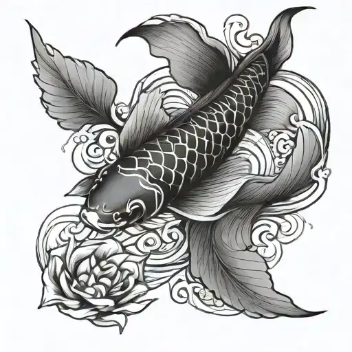 Koi Fish Sleeve