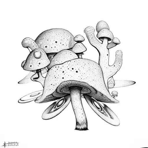 Space Marijuana Mushroom