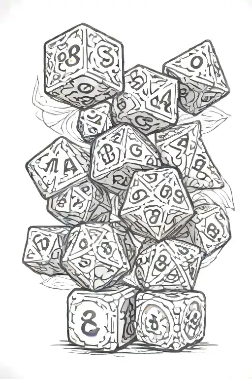Rpg Dice Set