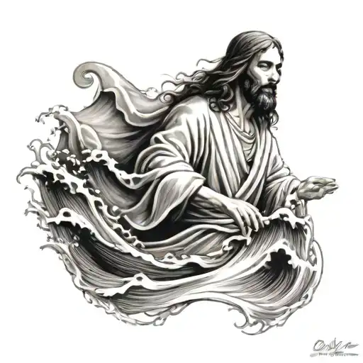 Jesus Walking On Water