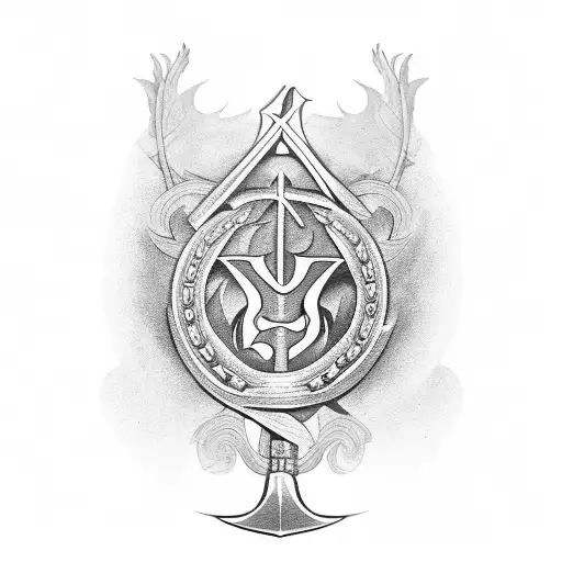 A Laurel Wreath With Sword Anda The 1987 Number