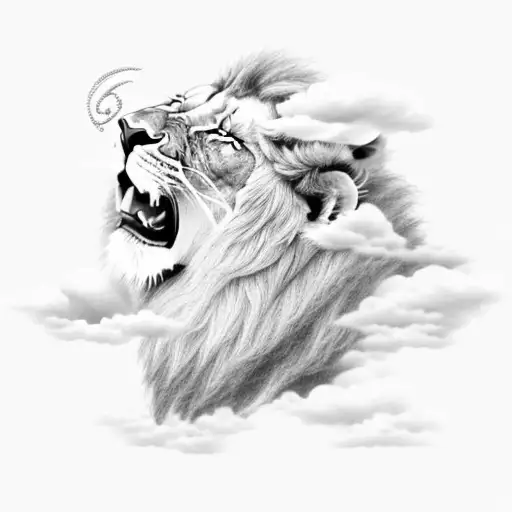 Clouds And Lion
