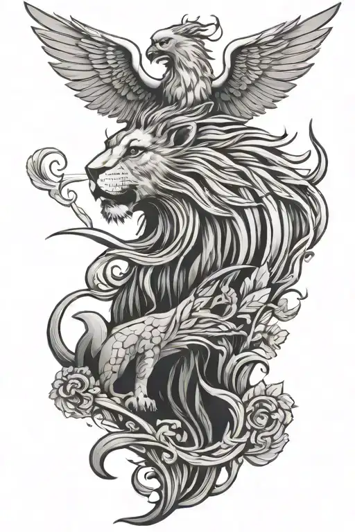 The Lion And The Phoenix