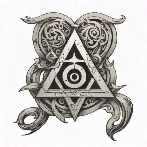 Religious Symbol And Grit Mentality Intertwine