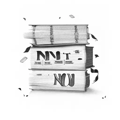 A Book With An Open Page Featuring The Words 'Learn To Say No' Written In Elegant Calligraphy