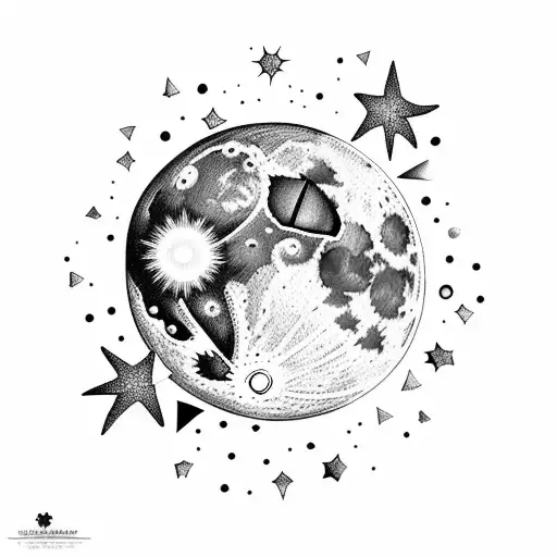Moon And Stars