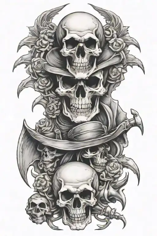 Skull And Skeleton Raiders
