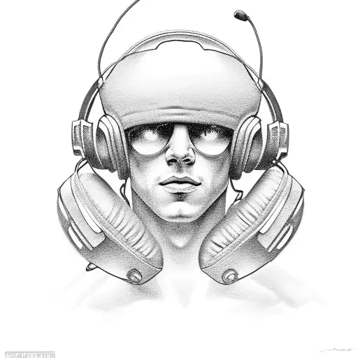 A Portrait Of The Flash With A Gaming Headset