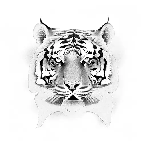 Tiger And Eagle Back