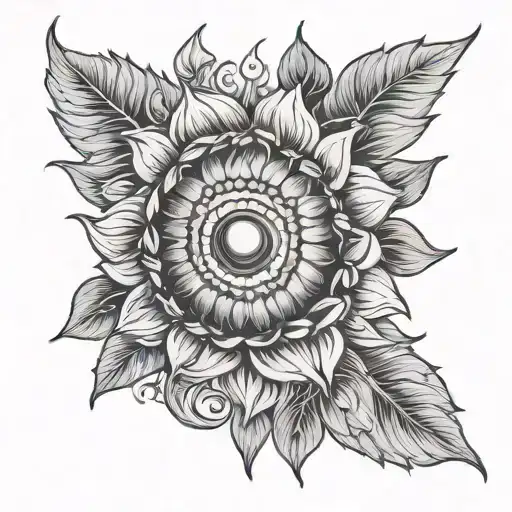 Jupiter And Sunflower