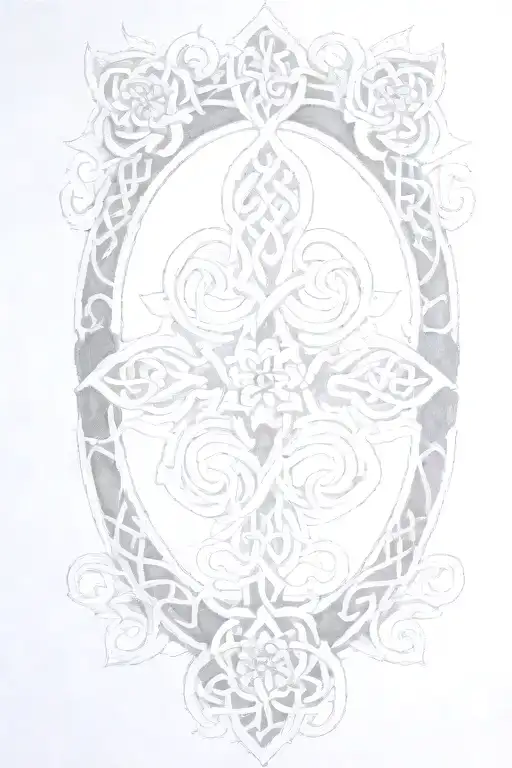 Celtic Flowers Intertwined