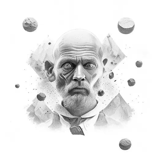 A Weathered Man Chasing The Memories Of His Wife