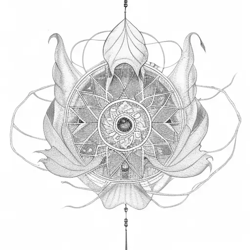 Dream Catcher Lotus Raven