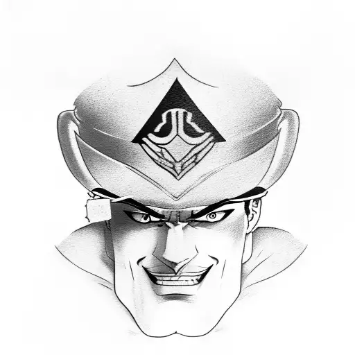 Jotaro Kujo With A Star