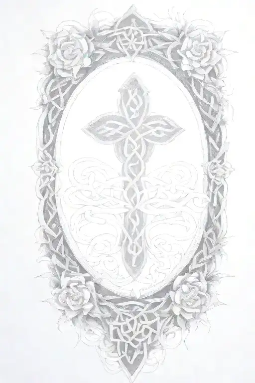 Celtic Flowers Intertwined