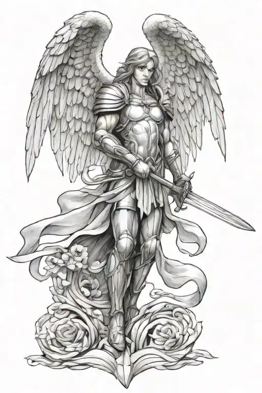 Archangel With Sword