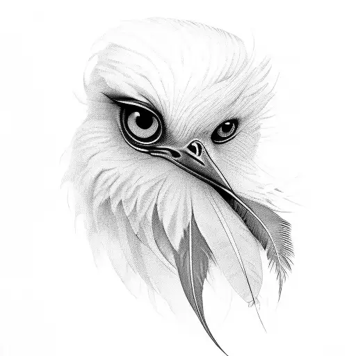 Eyes And Feathers Not Animal
