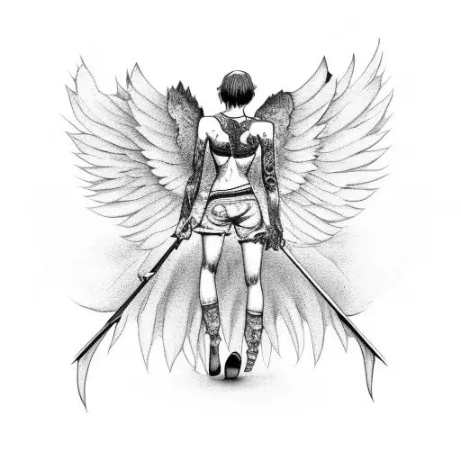 The Fallen Angel With A Joint