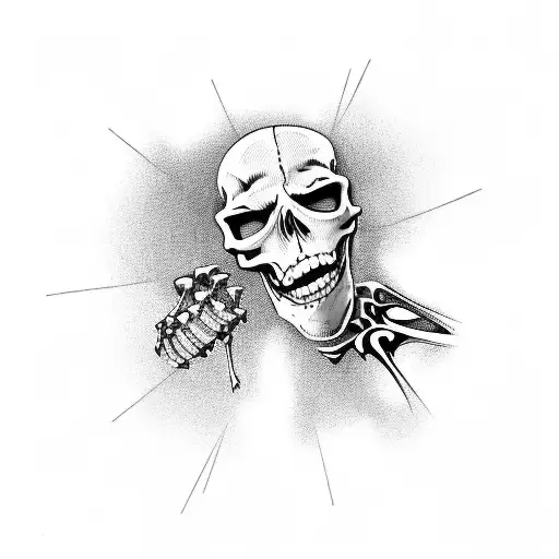 Shaking Skeleton Hand