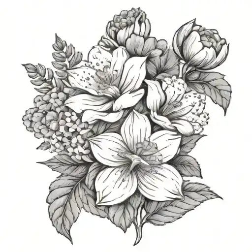 August June March Birth Flowers