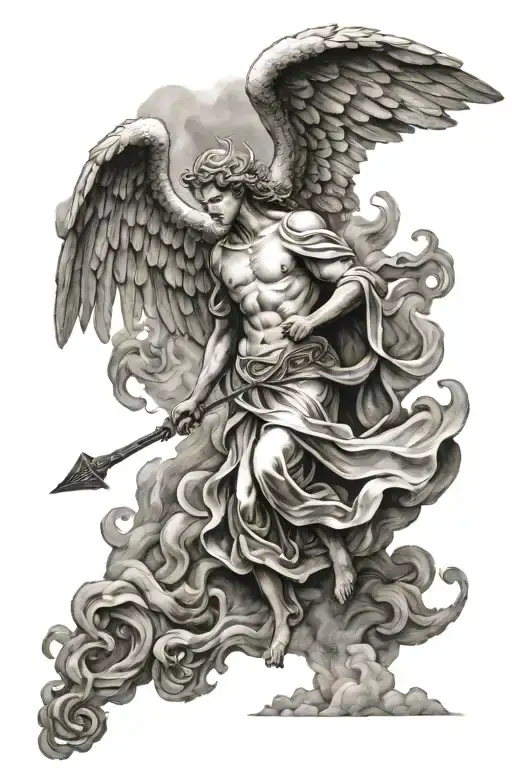 Angel Walking Thru Hell