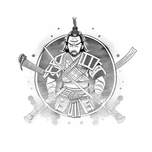 Samurai With Sword