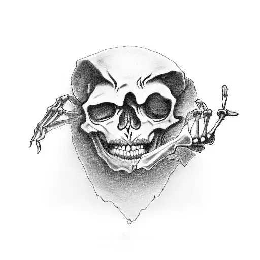 Shaking Skeleton Hand