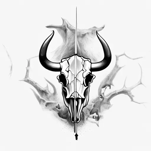 Bull Cow Skull