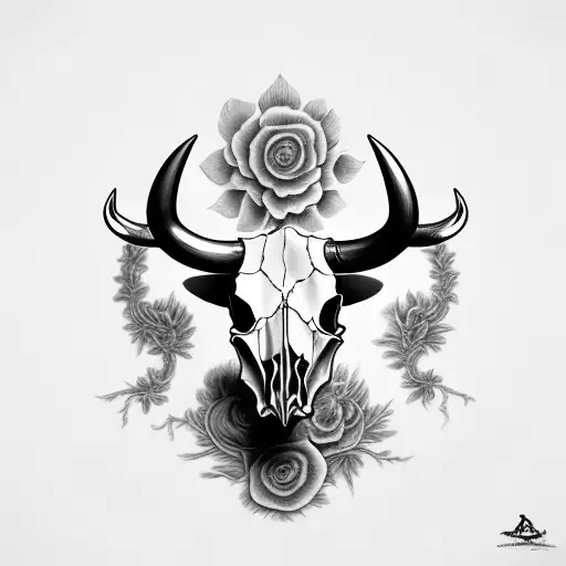 Bull Cow Skull