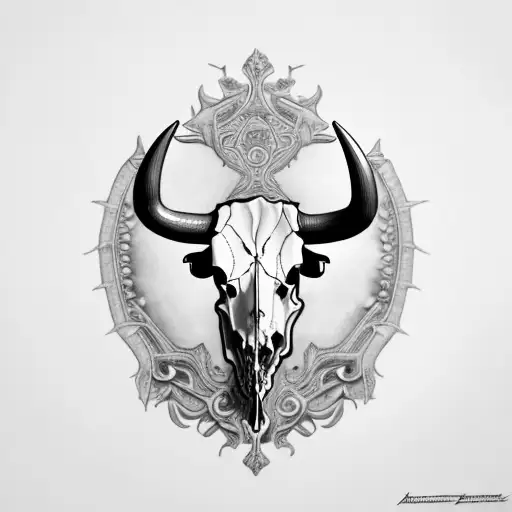 Bull Cow Skull