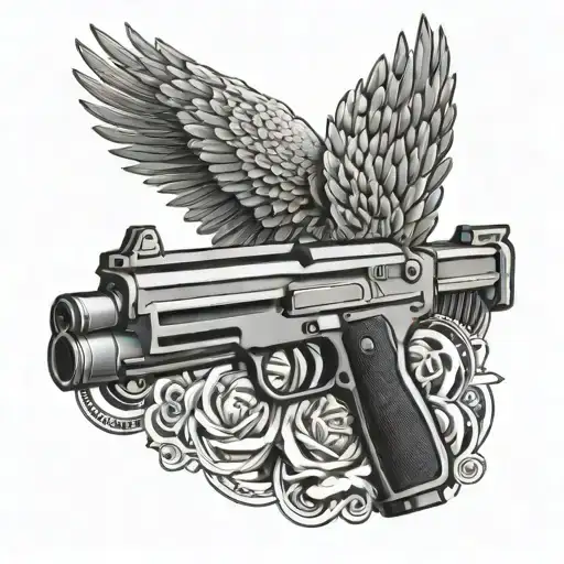 Wings And Machine Gun