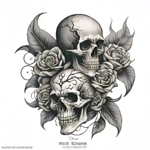 Skull And Lioon