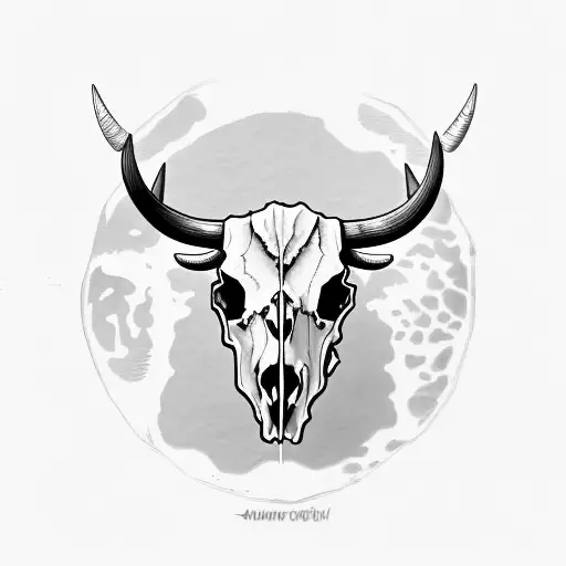 Bull Cow Skull