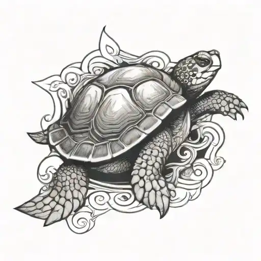 Turtle On Hip