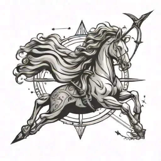Arrow Sagittarius Zodiac Sign