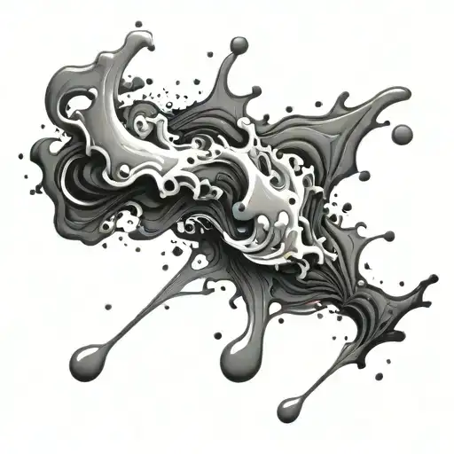 Black Ink Splash