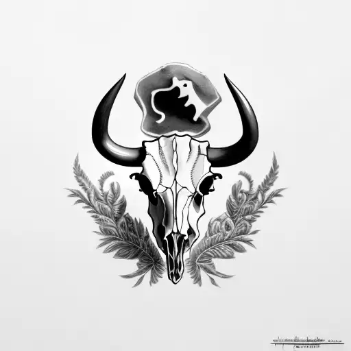 Bull Cow Skull
