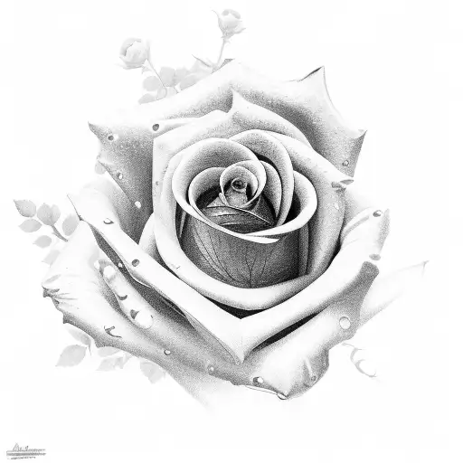 A Rose Blooming Into A Helping Hand