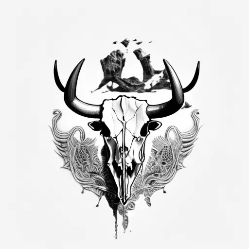 Bull Cow Skull