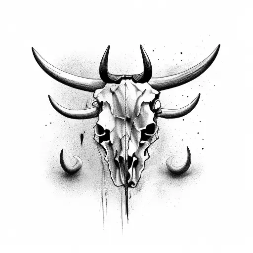 Bull Cow Skull