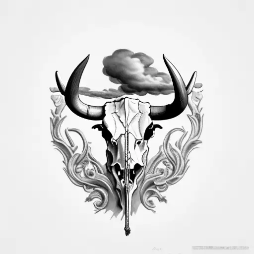 Bull Cow Skull