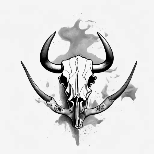 Bull Cow Skull