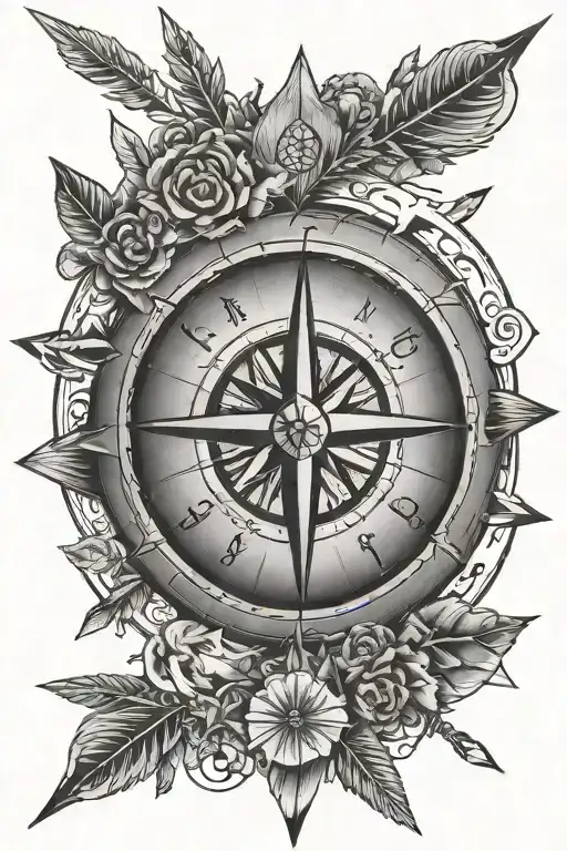 Arrows And Compass