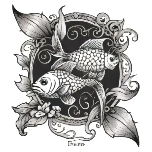 Get A Pisces Tattoo Design