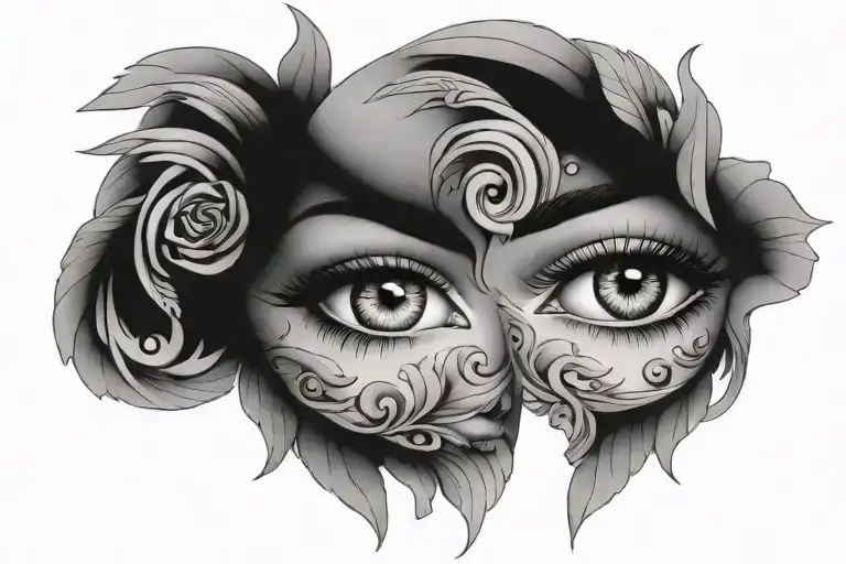 Women Eyes With Faith