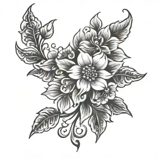 Simple But Stylish Flowery Floral Ornaments