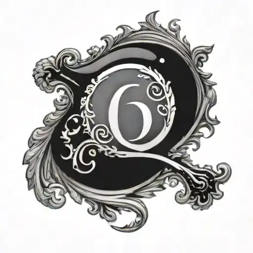Omega Symbol With A Semicolon Incorporated Within